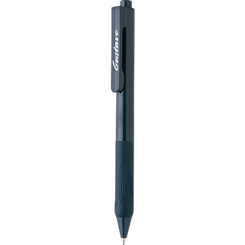 X9 Solid-Stift Mit Silikongriff, Navy Blau , navy blau, PC, 14,30cm (Höhe), Bild 6