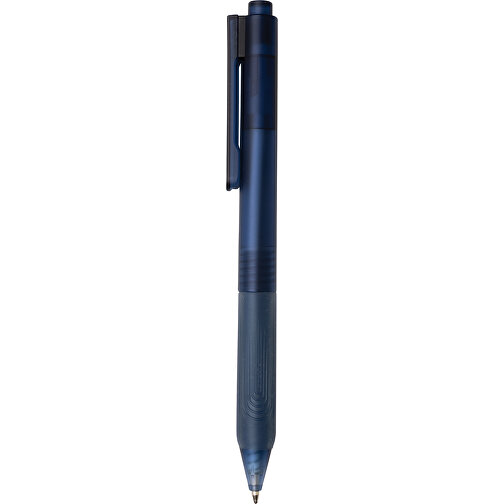 Penna X9 satinata con impugnatura in silicone, Immagine 3