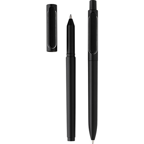 X6 Stifte-Set, Schwarz , schwarz, ABS, 14,90cm (Höhe), Bild 3