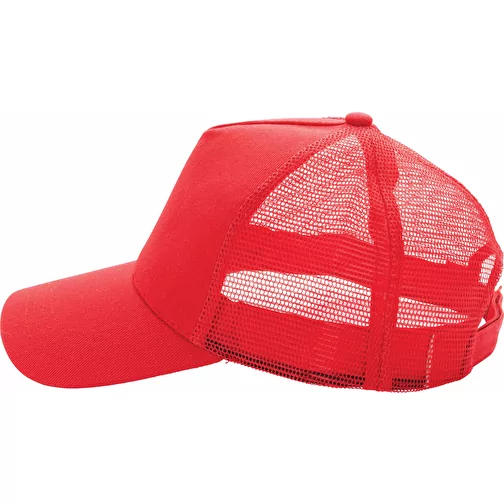 Casquette de routier 5 panneaux coton recyclé Impact AWARE™, Image 4