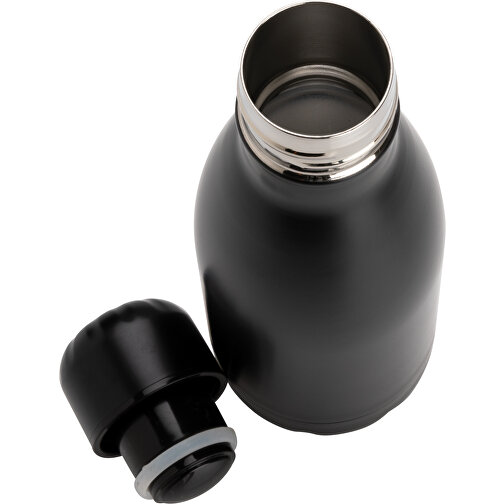 Solid Color Vakuum Stainless-Steel Flasche 260ml, Schwarz , schwarz, Edelstahl, 20,00cm x 20,00cm (Länge x Höhe), Bild 4
