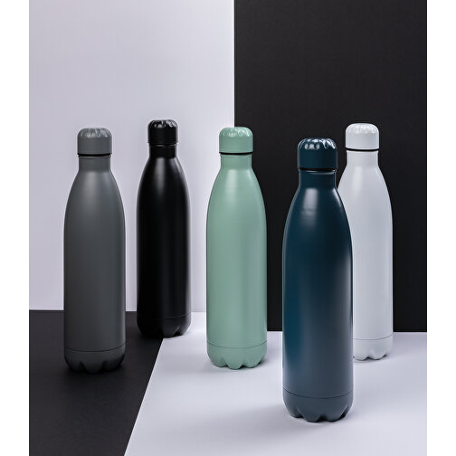 Solid Color Vakuum Stainless-Steel Flasche 750ml, Grau , grau, Edelstahl, 8,10cm x 30,60cm (Länge x Höhe), Bild 7
