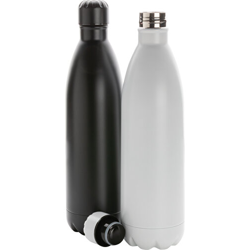 Solid Color Vakuum Stainless-Steel Flasche 1L, Weiss , weiss, Edelstahl, 32,80cm x 32,80cm (Länge x Höhe), Bild 9