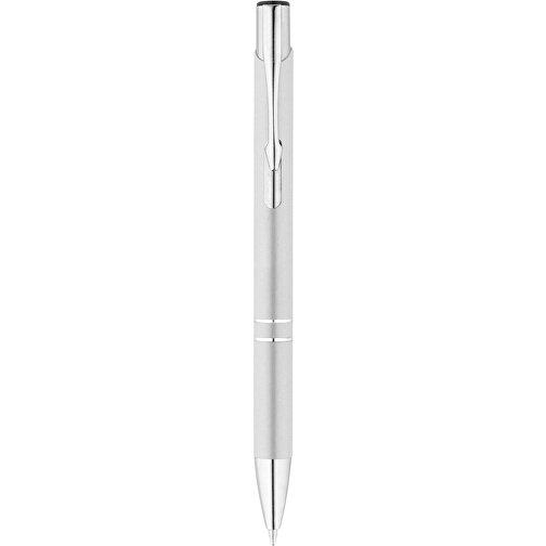 RE-BETA. Kugelschreiber Aus Recyceltem Aluminium , satinsilber, Recyceltes Aluminium, 1,00cm (Höhe), Bild 4