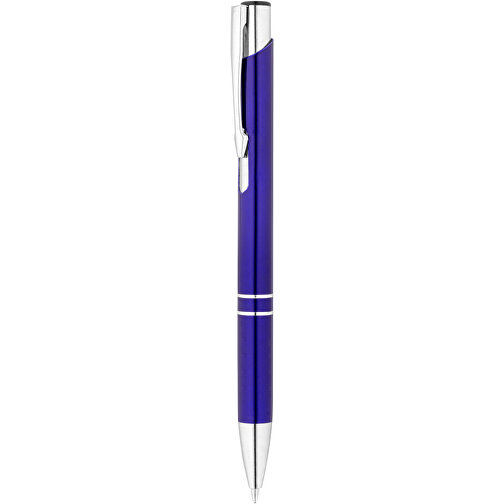 RE-BETA. Kugelschreiber Aus Recyceltem Aluminium , königsblau, Recyceltes Aluminium, 1,00cm (Höhe), Bild 5