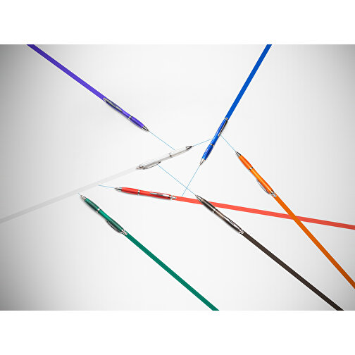 SWING RPET. RPET-Kugelschreiber Mit Metallclip , orange, RPET. Metall, 1,00cm (Höhe), Bild 7
