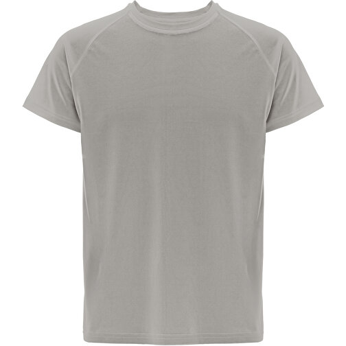 THC MOVE. Kurzärmeliges Technisches T-Shirt Aus Polyester , hellgrau, Polyester, S, 69,00cm x 1,00cm x 50,00cm (Länge x Höhe x Breite), Bild 1
