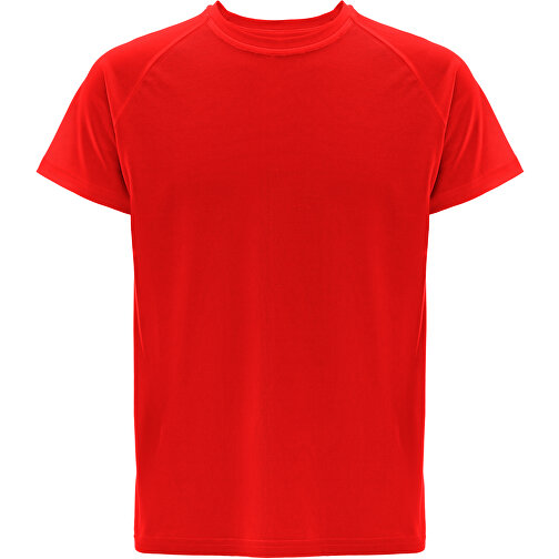 THC MOVE. Kurzärmeliges Technisches T-Shirt Aus Polyester , rot, Polyester, M, 72,00cm x 53,00cm (Länge x Breite), Bild 1