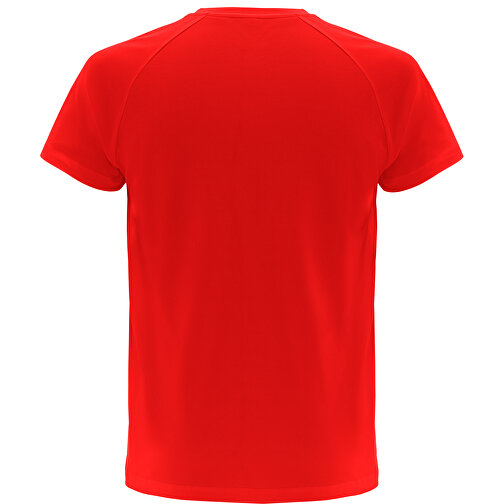 THC MOVE. Kurzärmeliges Technisches T-Shirt Aus Polyester , rot, Polyester, M, 72,00cm x 53,00cm (Länge x Breite), Bild 2