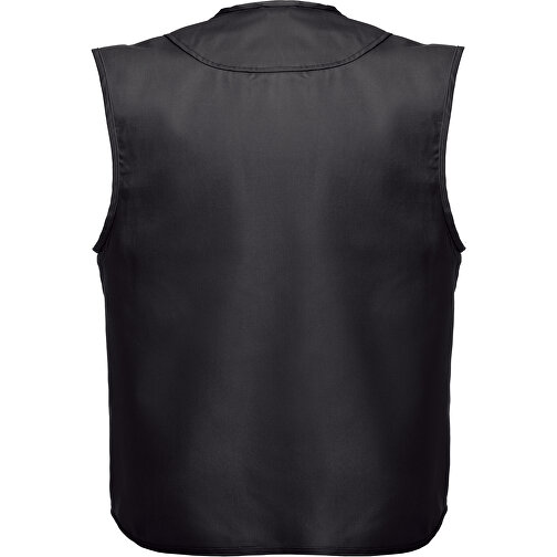 THC PIXEL 3XL. Weste Mit Verschiedenen Taschen , schwarz, Baumwolle und Polyester, 3XL, 76,00cm x 1,00cm x 64,00cm (Länge x Höhe x Breite), Bild 2