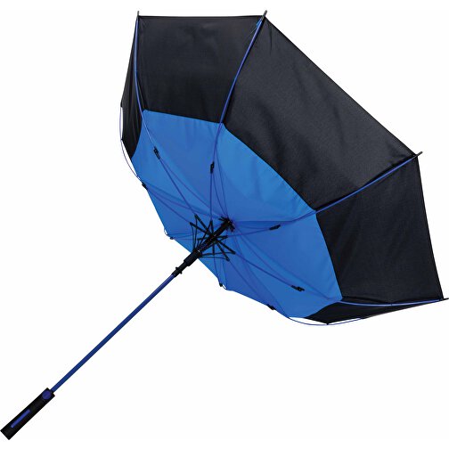 27' Impact AWARE™ RPET 190T Auto-Open Stormproof-Schirm, Blau , blau, PET - recycelt, 93,00cm (Höhe), Bild 2