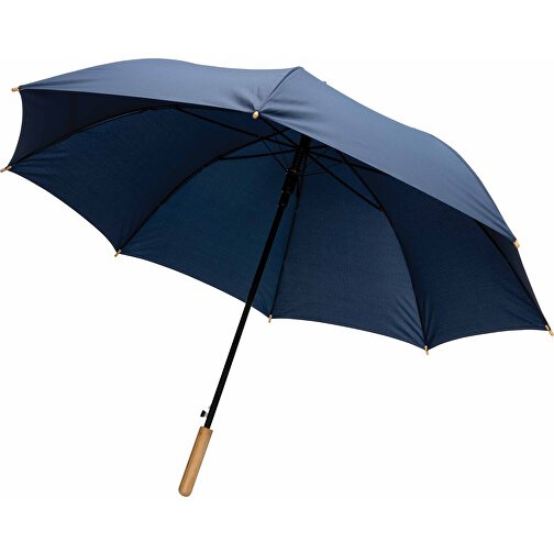 Parapluie 27' en rPET et bambou ouverture auto Impact AWARE™, Image 1