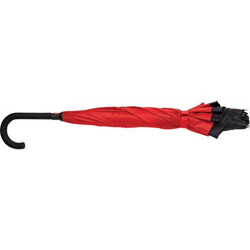 23' Impact AWARE™ RPET 190T Umgekehrter Schirm, Rot , rot, PET - recycelt, 76,00cm (Höhe), Bild 5