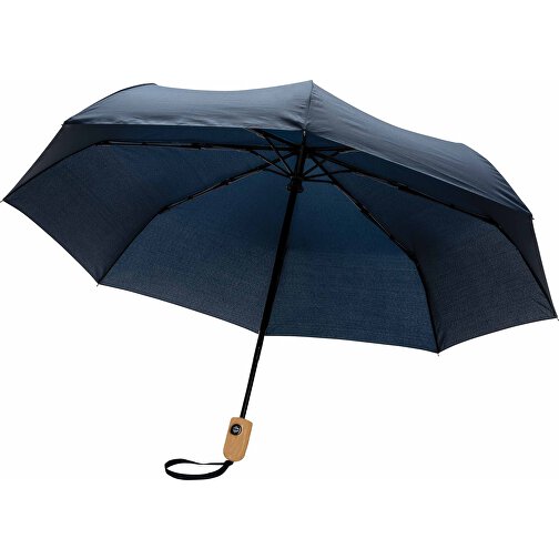 Mini ombrello bambù apri/chiudi 21' rPET 190T Impact AWARE™, Immagine 1