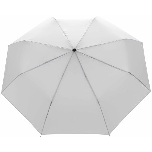 20.5' Impact AWARE™ RPET 190T Mini-Schirm, Weiß , weiß, PET - recycelt, 56,00cm (Höhe), Bild 3