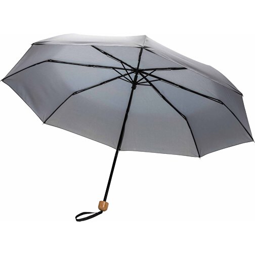 Mini parapluie 20.5' rPET 190T poignée bambou Impact AWARE™, Image 1
