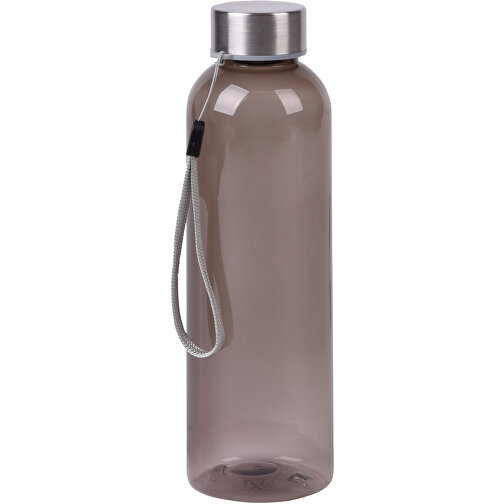 Trinkflasche SIMPLE ECO , anthrazit, Edelstahl / Kunststoff / Silikon / Polyester, 20,50cm (Höhe), Bild 1