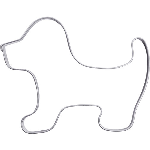 Backförmchen Single-Pack - Haustiere - Hund 4/4-c , individuell, Papier, Edelstahl, 7,50cm x 1,50cm x 6,00cm (Länge x Höhe x Breite), Bild 4