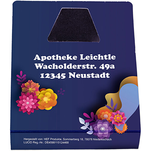 Backförmchen Single-Pack - Ostern - Ei 4/4-c , individuell, Papier, Edelstahl, 7,50cm x 1,50cm x 6,00cm (Länge x Höhe x Breite), Bild 3