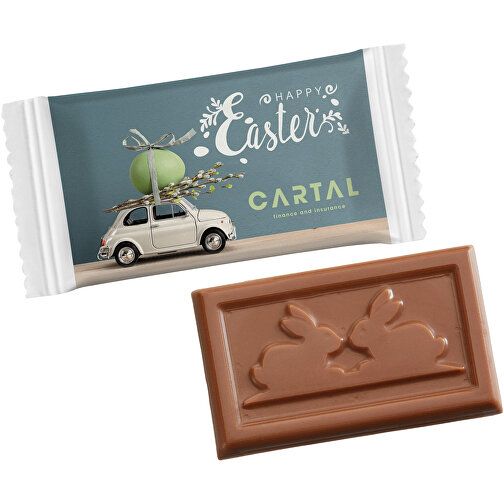 MIDI chokoladebarer 'Easter' i en papirpose, Billede 1