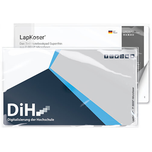 Tapis pour Notebook LapKoser® 3en1 28x16 cm, pack tout inclus, Image 2