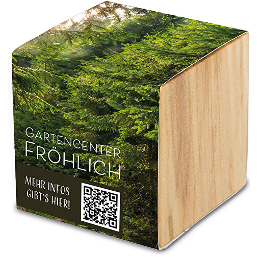 Plante-bois Grande avec graines - Cresson de jardin, 2 sites gravés au laser, Image 3