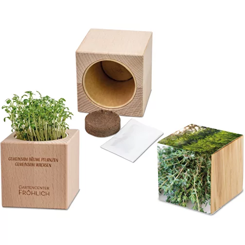 Pianta Legno Grande - Timo, 1 lato laserato, Immagine 1