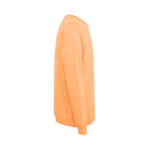 THC COLOMBO. Sweatshirt (unisex) Aus Italienischem Frottee Ohne Knopfleiste , korallenorange, Baumwolle und Polyester, 3XL, 67,00cm x 1,00cm x 77,00cm (Länge x Höhe x Breite), Bild 3