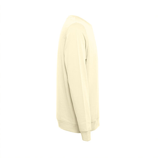THC COLOMBO. Sweatshirt (unisex) Aus Italienischem Frottee Ohne Knopfleiste , pastellgelb, Baumwolle und Polyester, M, 55,00cm x 1,00cm x 69,00cm (Länge x Höhe x Breite), Bild 3