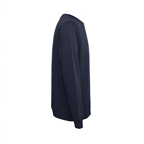 THC COLOMBO. Sweatshirt (unisex) Aus Italienischem Frottee Ohne Knopfleiste , dunkelblau, Baumwolle und Polyester, S, 52,00cm x 1,00cm x 67,00cm (Länge x Höhe x Breite), Bild 3