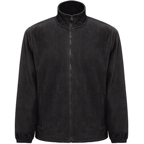 THC GAMA. Herren Polarjacke HD Aus Polyester , schwarz, Polyester, 3XL, 1,00cm (Höhe), Bild 1