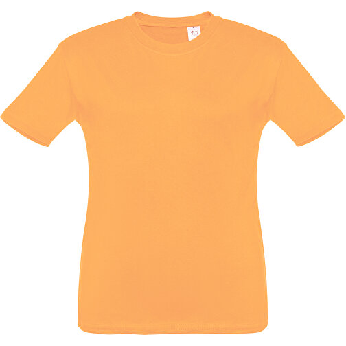 THC QUITO. Unisex Kinder T-shirt , korallenorange, 100% Baumwolle, 4, 45,00cm x 1,00cm x 34,00cm (Länge x Höhe x Breite), Bild 1