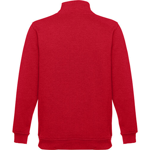 THC BUDAPEST. Unisex Sweatshirt , rot, Baumwolle und Polyester, XL, 77,00cm x 1,00cm x 60,00cm (Länge x Höhe x Breite), Bild 2