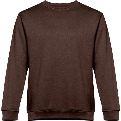 THC DELTA. Sweatshirt (unisex) Aus Baumwolle Und Polyester , dunkelbraun, Baumwolle und Polyester, S, 67,00cm x 1,00cm x 52,00cm (Länge x Höhe x Breite), Bild 1