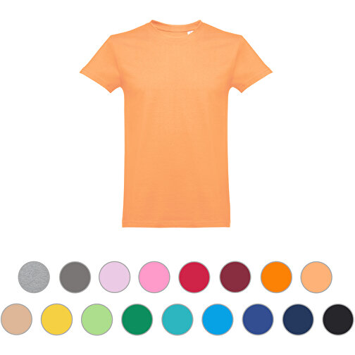 THC ANKARA. Herren T-shirt , hellbraun, 100% Baumwolle, M, 72,00cm x 1,00cm x 53,00cm (Länge x Höhe x Breite), Bild 4