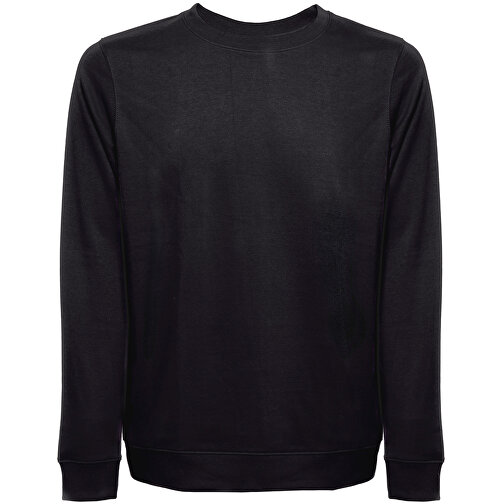 THC COLOMBO. Sweatshirt (unisex) Aus Italienischem Frottee Ohne Knopfleiste , schwarz, Baumwolle und Polyester, 3XL, 67,00cm x 1,00cm x 77,00cm (Länge x Höhe x Breite), Bild 1