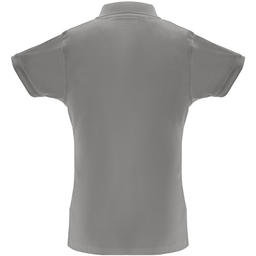 THC BERLIN WOMEN. Damen Poloshirt , grau, Baumwolle und Polyester, XXL, 55,00cm x 1,00cm x 70,00cm (Länge x Höhe x Breite), Bild 2