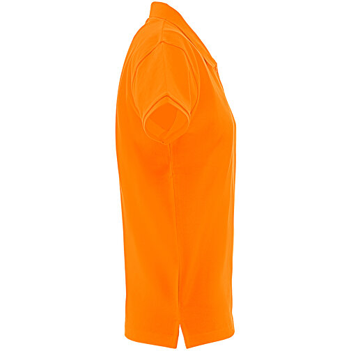 THC MONACO WOMEN. Damen Poloshirt , orange, Baumwolle, M, 64,00cm x 46,00cm (Länge x Breite), Bild 3