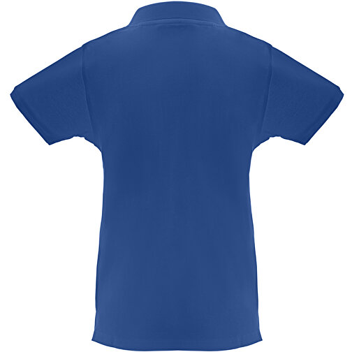 THC MONACO WOMEN. Damen Poloshirt , königsblau, Baumwolle, XL, 68,00cm x 1,00cm x 52,00cm (Länge x Höhe x Breite), Bild 2