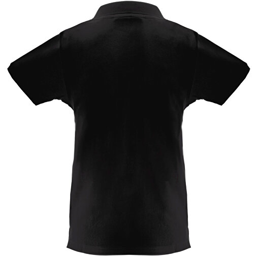 THC MONACO WOMEN. Damen Poloshirt , schwarz, Baumwolle, L, 66,00cm x 1,00cm x 49,00cm (Länge x Höhe x Breite), Bild 2