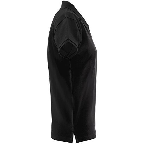 THC MONACO WOMEN. Damen Poloshirt , schwarz, Baumwolle, L, 66,00cm x 1,00cm x 49,00cm (Länge x Höhe x Breite), Bild 3