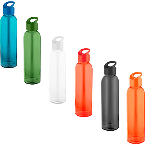 PORTIS GLASS. Glasflasche Mit PP-Verschluss 500 Ml , weiß, Glas. PP, 1,00cm (Höhe), Bild 2