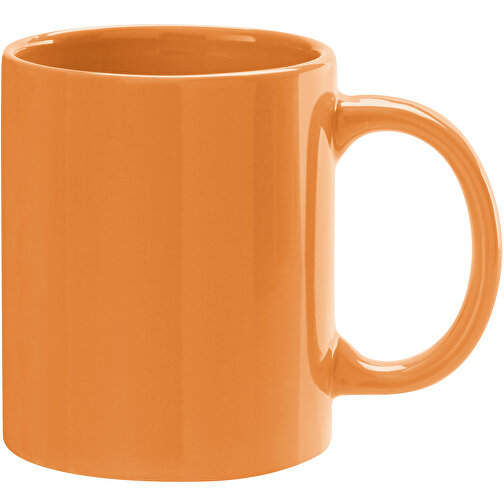 BARINE. Keramikbecher 350 Ml , orange, Keramik, 357,00cm (Höhe), Bild 1
