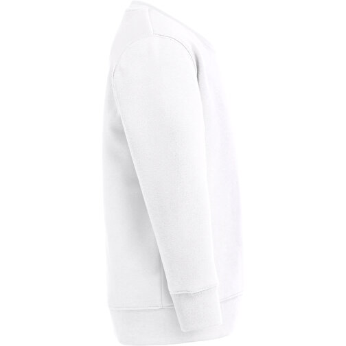 THC DELTA KIDS WH. Sweatshirt Für Kinder , weiß, Baumwolle. Recycelter Polyester, 8, 53,00cm x 1,00cm x 40,00cm (Länge x Höhe x Breite), Bild 3