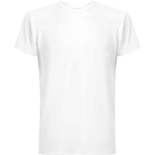 TUBE WH. T-Shirt Aus Polyester Und Elastan. Weiße Farbe , weiß, Polyester. Elastan, XL, 77,50cm x 1,00cm x 60,50cm (Länge x Höhe x Breite), Bild 4