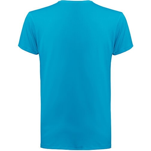 THC TUBE. T-Shirt Aus 100% Baumwolle , wasserblau, Polyester. Elastan, M, 73,00cm x 1,00cm x 54,50cm (Länge x Höhe x Breite), Bild 2