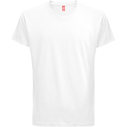 THC FAIR WH. T-Shirt Aus 100% Baumwolle. Weisse Farbe , weiss, Baumwolle, XXL, 79,00cm x 1,00cm x 62,00cm (Länge x Höhe x Breite), Bild 4