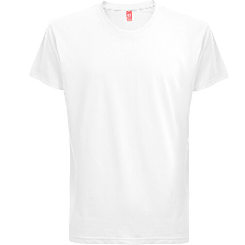 THC FAIR WH. T-Shirt Aus 100% Baumwolle. Weisse Farbe , weiss, Baumwolle, L, 74,00cm x 1,00cm x 56,00cm (Länge x Höhe x Breite), Bild 1