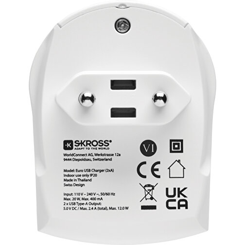 Chargeur USB Euro 2Xa, Image 4