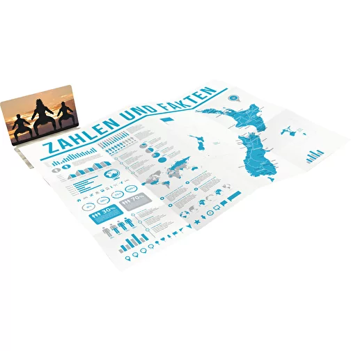 Dépliant Concept-Card Small green+blue 40 Offset, Image 1